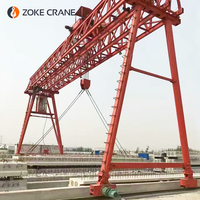 Grue à portique personnalisable pour usage extérieur, 50 tonnes, 100 tonnes, 120 tonnes, avec palan électrique pour la construction et les cours d'industrie