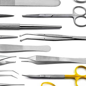 Ciseaux de laboratoire en carbure de tungstène pour chirurgie, courbés 4.5, avec poignée anneau en acier inoxydable doré, 5 fois plus résistants que l'acier inoxydable - Product Image 2