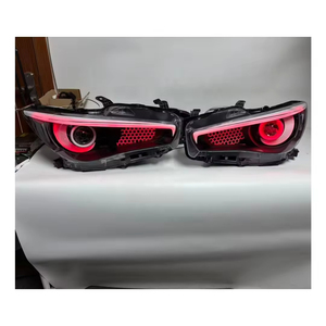 Faro Delantero LED RGB Personalizado con Diseño de Turbina Halo Demon Angry Eye para Infiniti Q50 Sedán, Años 2014-2023 - Product Image 1