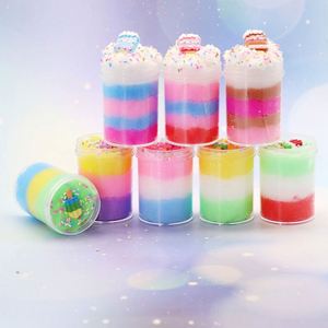 Hot Sale Popularity Colorful <b>Magic</b> Changing Crystal Putty Star Silk Slime Different Tactile Sensations Wonderful Playdough Slime - Product Image 5