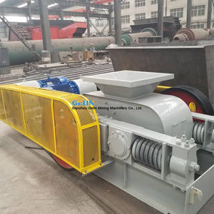 Modedesign Robuster Bau Bergbau Schleif maschinen Kleiner Doppel walzen brecher zum Verkauf - Product Image 4