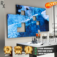 Panel de Video LED 4K a Todo Color para Interiores Serie RX NH, P2.5 HDR10+, 5 Años de Garantía, Video Wall sin Interrupciones para Centros Comerciales