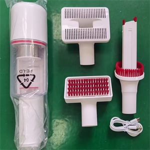 Aspiradora de mano inalámbrica 2 en 1 ligera con cepillo para el cuidado de mascotas y absorción de orina - Product Image 6