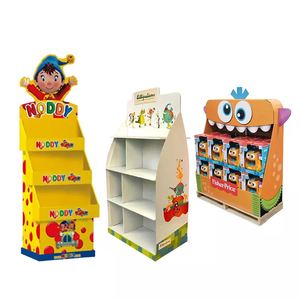 Sản phẩm tùy chỉnh các tông cửa hàng cửa hàng đồ chơi GiấY ĐứNg carton bán lẻ các tông sàn hiển thị đứng kệ trưng bày cho đồ chơi cửa hàng - Product Image 4