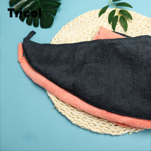 Toalla <span class=keywords><strong>de</strong></span> microfibra para secar el cabello para niñas y mujeres, turbante <span class=keywords><strong>de</strong></span> baño para Spa - Product Image 3