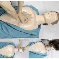 Maniquí de Entrenamiento de RCP de Cuerpo Completo KyrenMed, Kit de Primeros Auxilios para Adultos, Maniquí de Reanimación Cardiopulmonar, Modelo de Reanimación