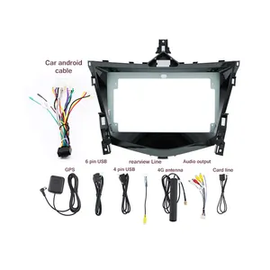 Aijia Car Radio Android Fascia Frame para BYD 2016 F3 9 PULGADAS Otras piezas de automóviles Tablero Car Dvd Player Frame