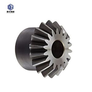 Engranaje cónico espiral de acero forjado mecanizado cnc de piñón y fabricante personalizado - Product Image 6