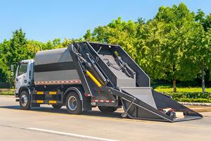รถบรรทุกอัดขยะ Dongfeng D7 10.5 ลูกบาศก์เมตร รถบรรทุกอัดขยะแบบใหม่ ผู้ผลิตจากจีน พร้อมคู่มือรถบรรทุกอัดขยะ กำลังไฟ 110 กิโลวัตต์ - Product Image 3