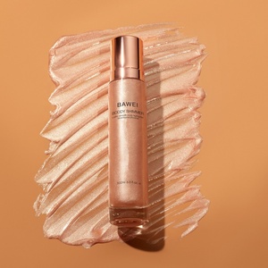 BAWEI vegano crueldad gratis 5 colores <span class=keywords><strong>brillo</strong></span> de larga duración cuerpo resplandor cuerpo destacar <span class=keywords><strong>brillo</strong></span> para la cita - Product Image 2