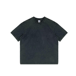 T-shirt de couleur unie, coupe ample, respirant, évacuant l'humidité, pour adolescent, taille M L XL XXL - Product Image 3