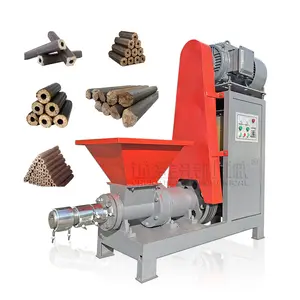 Fábrica preço alta eficiência extrusora personalizar coco carvão churrasco madeira carvão extrude máquina