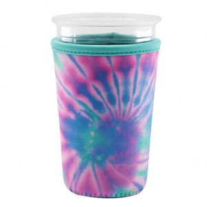 Funda de Neopreno Reutilizable para Tazas de Café de 16/24/32 oz, Personalizada, Portátil e Impermeable, para Bebidas Frías - Product Image 3