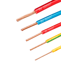 1,5mm 2,5mm 4mm 6mm 10mm 16mm Mehradriges Kupferkabel mit PVC-Isolierung, flexibles IEC-Standard-Elektrokabel für Hausverkabelung