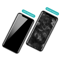 Protection d'écran en verre UV 4 couches, haute dureté 9H, anti-espion, épaisse, avec logo personnalisé, pour magasin de téléphonie mobile