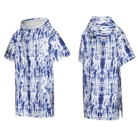 Peignoir à capuche en microfibre - Poncho de surf et de plage pour se changer, chaud, doux, super absorbant, antimicrobien, écologique, séchage rapide