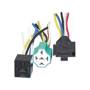 ซ็อกเก็ตรีเลย์รถยนต์แบบ5PIN พร้อมสายไฟหลากสี18AWG 5เส้น - Product Image 1