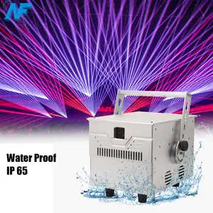 NF Waterproof F3600 10W 20W RGB full color Animation Writing Laser Programmable Laser Light Projector