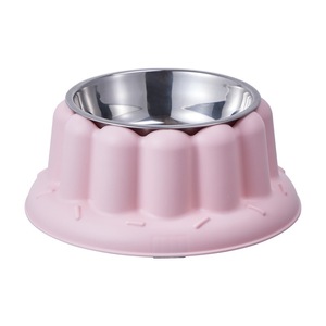 Bol pour animaux de compagnie anti-renversement, forme arrondie, pour chats et chiens, avec protection du cou - Product Image 4