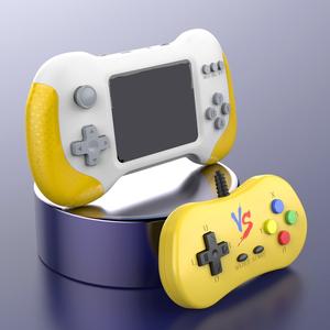 Console di Gioco Portatile Retro X9M Modello con Display da <span class=keywords><strong>3</strong></span> Pollici, 500 <span class=keywords><strong>Giochi</strong></span> Classici Integrati, Modalità Dual <span class=keywords><strong>Play</strong></span>, Connessione TV, Batteria Ricaricabile da 1200mAh - Product Image 4