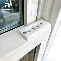 Proveedor Chino de Ventanas Corredizas Horizontales de PVC Pequeñas a Precio Económico, con Malla de Fibra de Vidrio, Diseño Moderno para Uso en Hoteles