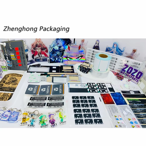 Etiquetas de Vinilo Brillante Personalizadas, Holográficas, Resistentes al Agua, con Logotipo en Níquel Electrochapado 3D, Recortadas en Forma de Hexágono - Product Image 4