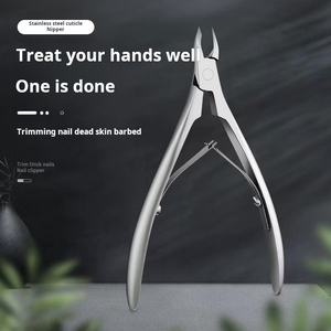 Juego completo avanzado <span class=keywords><strong>de</strong></span> herramientas ultrafinas para <span class=keywords><strong>uñas</strong></span>, cortaúñas <span class=keywords><strong>de</strong></span> hoja <span class=keywords><strong>de</strong></span> acero inoxidable exfoliante, alicates, herramienta <span class=keywords><strong>de</strong></span> belleza para manos - Product Image 4