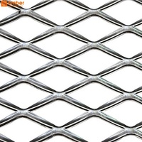 Marches, escaliers et passerelles décoratifs architecturaux sur mesure en métal déployé (aluminium, acier inoxydable) pour rampes