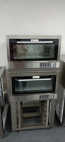 Four à convection électrique multifonctionnel 4 plateaux 220V en acier inoxydable commercial haute productivité pour la cuisson