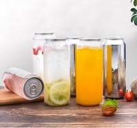 HeePACK Bouteilles en plastique en gros, transparentes, pour boissons gazeuses, vides, en promotion, 250 ml, 330 ml, 500 ml, en PET, pour boissons non alcoolisées