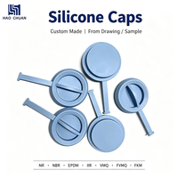 Tapas de Silicona Personalizadas, Cubiertas Protectoras No Estándar, Tapones de Silicona Antipolvo para Tuberías y Herrajes, Fábrica OEM