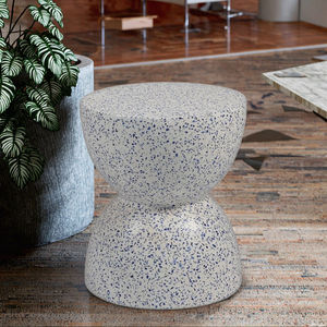 Décoration moderne OEM du Vietnam mobilier d'intérieur et d'extérieur Table de chevet tabourets en béton poufs pour hôtel parc chambre à coucher - Product Image 3
