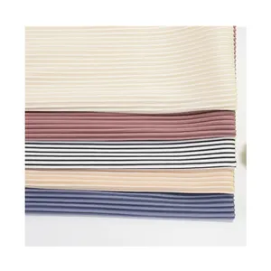 On Sale Jacquard Printed Twill Stripes Seersucker Crinkle Swimwear Fabric