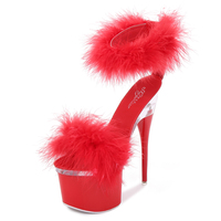Sandales pour femmes, marques célèbres, talons hauts, stilettos, semelle intérieure en PU, chaussures de pole dance, style tendance d'été