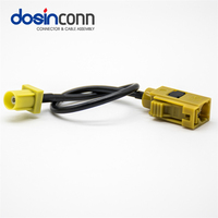 Conector Fakra K Macho a Hembra para Cable Coaxial RG174 1.5DS, Extensión RF
