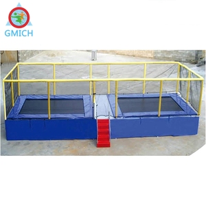 Equipo de patio de recreo para niños, trampolín de <span class=keywords><strong>fitness</strong></span> con asa y trampolines usados a la venta - Product Image 5