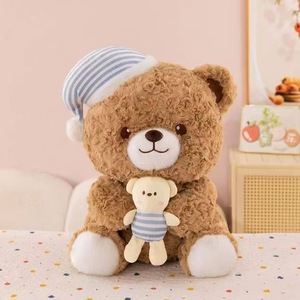 Orsacchiotto Peluche Carino <span class=keywords><strong>e</strong></span> Adorabile per la <span class=keywords><strong>Buonanotte</strong></span>, una Bambola Confortante <span class=keywords><strong>e</strong></span> Curativa - Product Image 2