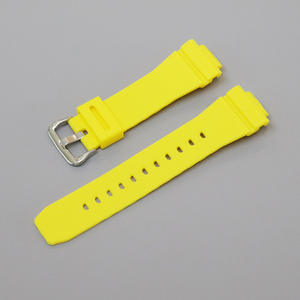 สายนาฬิกาเรซิน TPU <span class=keywords><strong>Gm</strong></span>-<span class=keywords><strong>5600</strong></span>แบบปลดออกได้อย่างรวดเร็วสายนาฬิกาอัจฉริยะสีดำเหลืองม่วงสำหรับรุ่น <span class=keywords><strong>GM</strong></span> GBM GBM Gbm-2100/2110 - Product Image 4