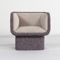 Modernes Luxus-Design Hotelmöbel - Stilvolles Sofa, Freizeitstuhl, Stoffsessel mit Armlehnen