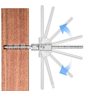 Conector de cable de acero inoxidable T316 de 1/8 de pulgada, tornillo tensor de 18 pulgadas para aplicación en roscas de madera - Product Image 1