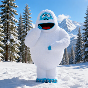 Le Monstre des Neiges Abominable Bumble, Cyclope Gonflable, Cookie Inflatable, le Monstre des Neiges Abominable Bumble - Product Image 1