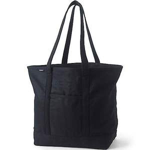Sac fourre-tout en coton sergé épais OEM avec poignée en ruban à logo personnalisé, couleur et taille personnalisables, sac en toile réutilisable - Product Image 2
