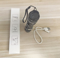 Pointeur laser rechargeable par USB, stylo laser pour la randonnée, l'enseignement et les présentations