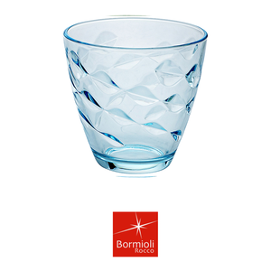 Verre à eau Flora bleu 26 cl Bormioli Rocco H 8 cm Ø 8,5 cm - Product Image 4