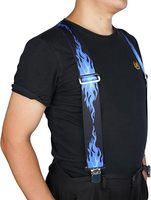 Bretelles pour hommes MELOTOUGH avec clips, bretelles robustes pour hommes grands et corpulents, bretelles de travail pour jeans