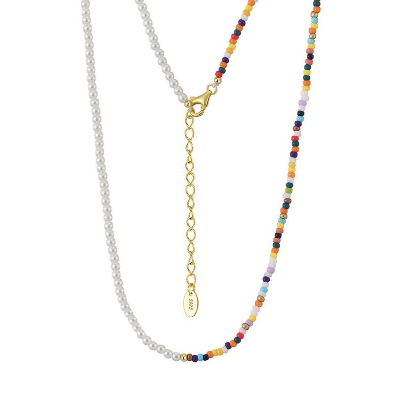 PSN06 Colorful Beads Chain with Shell