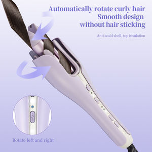 Rizador de pelo de cerámica de diseño suave <span class=keywords><strong>para</strong></span> cabello rizado con rotación automática <span class=keywords><strong>para</strong></span> <span class=keywords><strong>flequillo</strong></span> y enrollado interior - Product Image 3