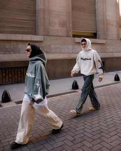 Yingling Wholesale 550 Gsm 3d Puff Cropped <b>Hoodie</b> <b>Men</b> Oversize Cotton Custom Heavyweight Private Label Boxy Fit <b>Hoodie</b> - Product Image 4