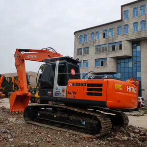 Excavadora sobre orugas Hitachi de segunda mano, bomba de motor con núcleo, caja de cambios, excelente estado, modelo japonés ZX200 ZX230 - Product Image 4