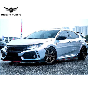 Kit Carrozzeria Widebody Design <span class=keywords><strong>Type</strong></span> <span class=keywords><strong>R</strong></span> Hot Selling con Paraurti e Minigonne Laterali per Honda Civic Sedan FC1 fino a FK8 (2016-2021) - Product Image 6